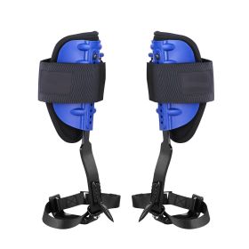 Tree Climbing Spikes Set, Height-Adjustable Tree Climbing Gear with Straps & Waist Harness, 350 lbs Load Capacity