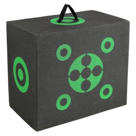 Archery Target, 16"x18" All-side Shotting Archery Arrow Target, Outdoor Portable Archery Target with Carry Handle, Easy Arrow Removal