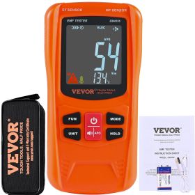 3-in-1 EMF Meter, 5Hz-6GHz, Handheld Rechargeable Electromagnetic Field Radiation Detector
